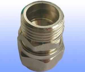 China compression brass fitting male straight for PEX-AL-PEX factory