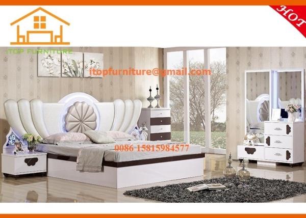 cheap antique Wholesale classic korea style bedroom furniture