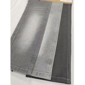 China Gray Color High Stretch 11.6oz Heavy Weight 74%Cotton Denim Fabric For  Boys Jeans on sale