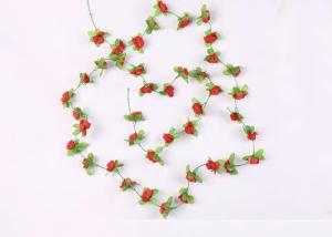 China Home Party 32 Heads 200cm Mini Artificial Flowers String factory