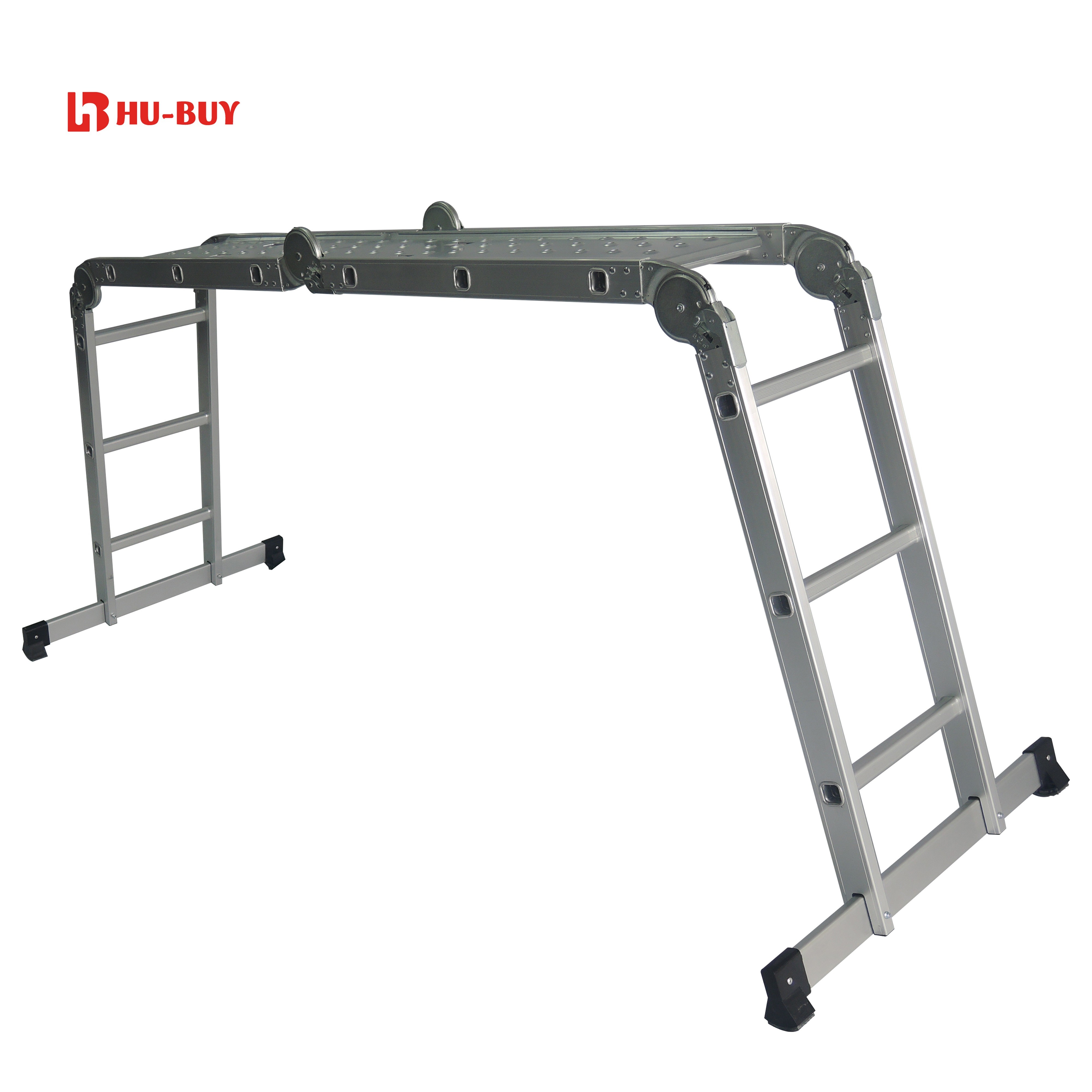 Professional Aluminum Multi Purpose Ladder 4x3 Collapsible Aluminum Ladder