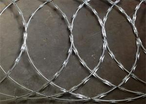 China Galvanized Concertina BTO Stainless Steel Razor Wire Blade CBT Double Blade factory