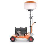 700W LED Balloon Light Tower 112000lm High Brightness Construction Light Tower