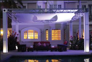 China Bolt Aluminum Stage Lighting Truss 300 X 300 For Truss system factory