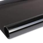 Skin Care Window Cover Film Anti Smash , Black Window Tint Rolls With Scraper
