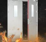 60 Minute 2hr 1.5 1 Hour Fire Rated Door With Vision Panel Residential Interior