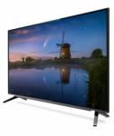 Tempered Glass 75 Inch Android TV Thin Bezel UHD Smart TV Plastic Housing