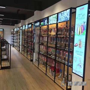 China CE Supermarket Gondola Shelving , Powder Coating Supermarket Display Racks OEM factory
