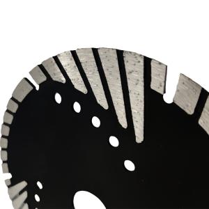 China Customzied 6inch 150mm Diamond Turbo Protection Teeth Cutting Disc for Granite Marble factory