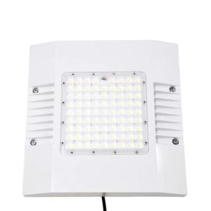 China Gas Station LED Canopy Lights 165lm/w 100w 150w IP66 IK10 85 Degree Optical Lens factory