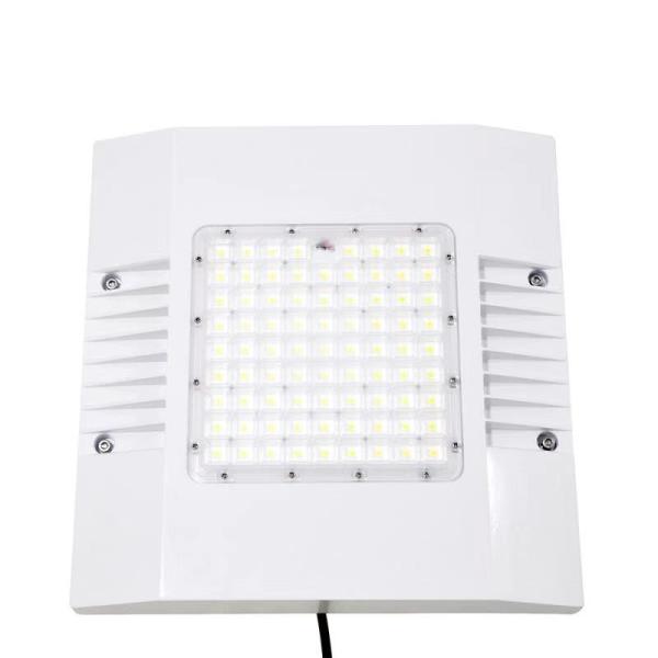 Gas Station LED Canopy Lights 165lm/w 100w 150w IP66 IK10 85 Degree Optical Lens