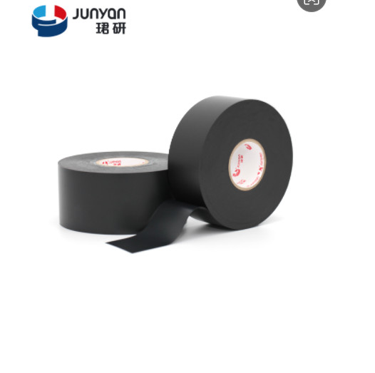 China Fungus Resistant Polyvinyl Chloride Tape Black PVC Tape Manufacturer factory