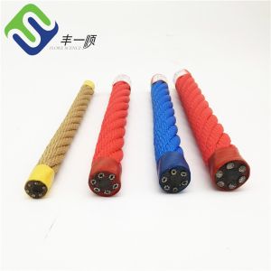 China 6*8 Polyester Combination Rope for UV Resistant Applications factory