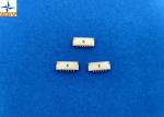 1A AC / DC 90 Degree Wafer Connector With Brass / Gold Flash Pins SMT male