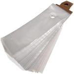 Plastic Clear Waterproof and Secure Door Knob Hanger Bags Poly Newspapaer Bags