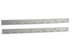 China Adjustable Sofa Bed Metal Door Hinges White Zinc Plating Surface Treatment factory
