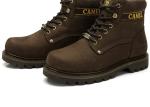 High Top Industrial Safety Footwear , Steel Toe Cap Mens Safety Work Shoes