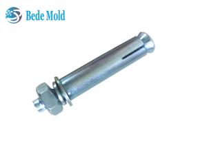 China Expansion Anchor bolts M6-M20 with Hex Nut / Washers / Expansion Sleeve Silver Color factory