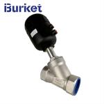 XYTA50 PN25 Threaded Pneumatic Angle Seat Valve with Plastic Actuator