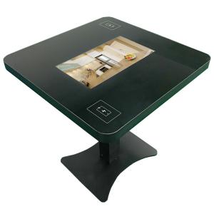 China Slim Interactive Touch Screen Coffee Table Capacitive 10 Points Touch Anti Theft factory