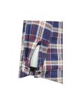 200GSM 100% Cotton Long Sleeve Checked Shirt Red And Blue Color