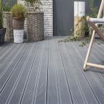 Exterior Bamboo Composite Decking Hollow WPC Decking 2.2/2.9/5.6m