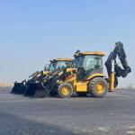Mexico Market SNSC 388 Backhoe Loader Excavator 2740mm Bucket Dumping Height 75