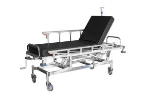 China Stainless Steel Emergency Stretcher With Manual CPR Backrest Adjustable factory
