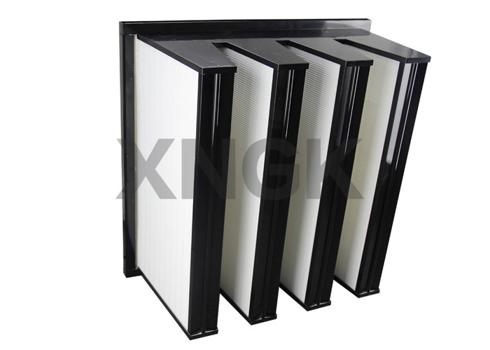 Polyester V Bank Filter 4V Design F8 for Pharmaceutical Clean Room air filter