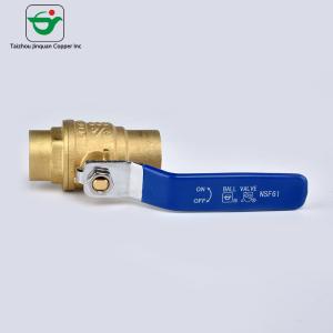 China Medium Pressure FIP 1 Inch Mini Ball Valve CW617N CuZn40Pb2 factory