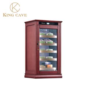 China High Quality LED Light Intelligent Temperature Control Cigar Cooler Humidor factory