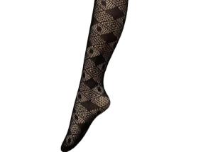 China Gorgeous Sheer Patterned Fishnet Tights Adults Plus Size Fishnet Hose factory