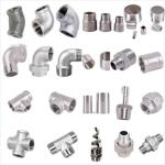 Forged SS201/SS304 Reducing Elbow Tee Cross Union Cap Coupling Thread Pipe