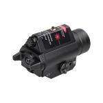 2 In 1 High 1000 Lumen Army Gun Flashlight 500 Meters 635nm