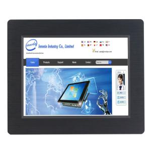 China 10.4inch Fanless Industrial Panel Pc Aluminum Plate factory