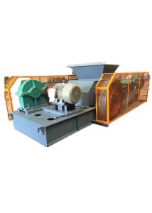 China Impact Double Roll Crusher Machine Rock Gold Fine Crushing Machine factory