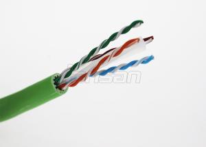 China UTP Jacket 1000ft 305m Cat6A Lan Cable PE Insulation factory