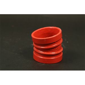 Polished Finish Grooved Pipe Connections Threaded 90° Elbows