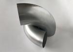 Long Radius 45 Degree Metal Dust Collection Pipe Fittings Pipe Bend Sliver