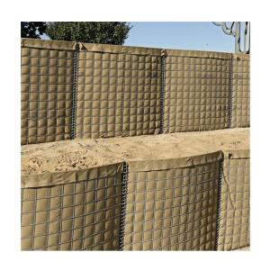 China Square Hole Shape Defensive Barrier with Easily Assembled Feature and Sand Wall Barrier factory