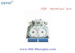 Plastic Type Outdoor Fiber Optic Distribution Box ABS 12 SC SX DIN Rail box