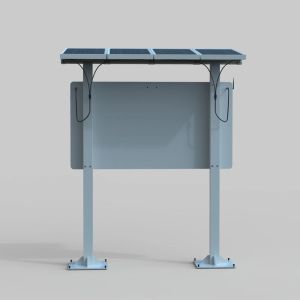 Solar Powered Outdoor LED Display with Energy Saving Technology and Remote