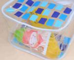 Fashion Heat Resistant Clear Vinyl Toiletry Bag For Packing Gifts