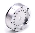 6061 T6 Aluminum / Carbon Steel Hub CNC Machining Parts Hard Anodizing