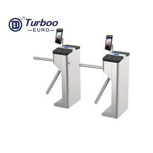 China Access Control Entrance Barrier Gate Half Height Turnstile Electromechanical Flap factory