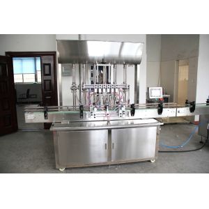 China Linear Automatic Bottle Filling Capping Labeling Machinery factory
