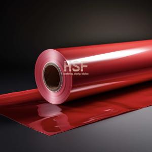 China 60 Micron Opaque Red Cast CPP Film High Puncture Resistance factory