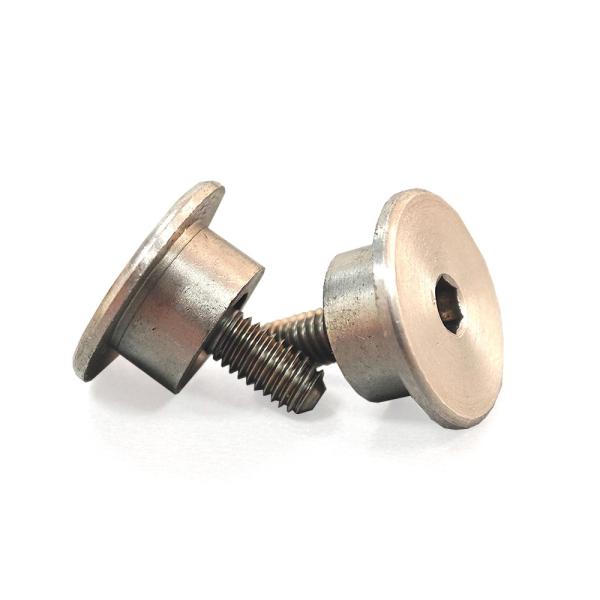 Plain Finish Connection Function Low Profile Hex Socket Shoulder Screws for