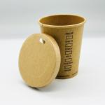 Disposable Kraft Paper Coffee Cup Double Wall Single Wall Salad Bowl With Lid
