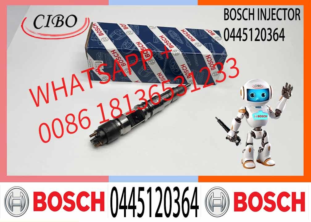 0445120364 Engine Parts Fuel Injector 0445 120 364 Fuel Spray Nozzle 0 445 120 364